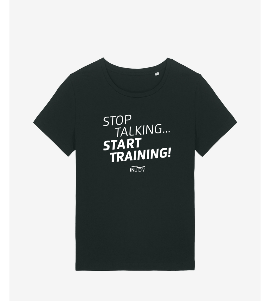 INJOY Stop Talking - Damen T-Shirt